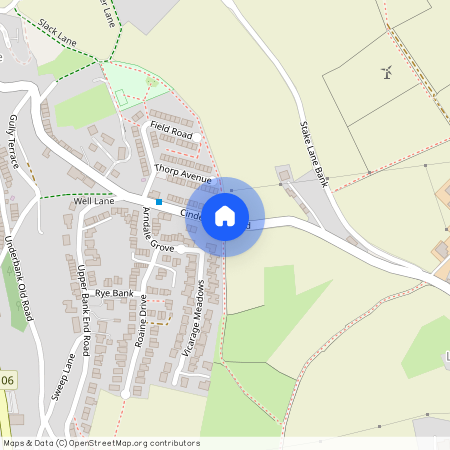 Cinderhills Road, Holmfirth, HD9