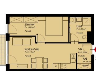 Perfekt für Zwei - Zweizimmerwohnung - Fernwärme - Foto 3