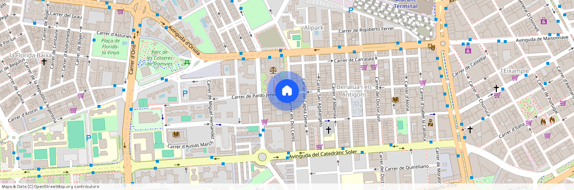 Calle Pardo Gimeno, 43, 03007 Alicante/alacant, Spain