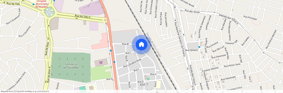 Rua E, 473, Marabá, Marabá - PA, 68504-040, Brazil