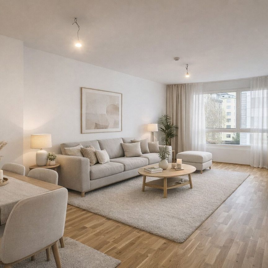 2-Zimmer Erstbezug mit ostseitiger Loggia – Gudrunstraße 120 - Photo 1