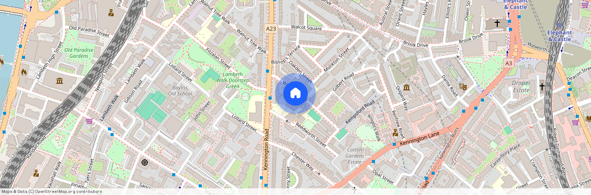 Wincott Street, Kennington, London, SE11