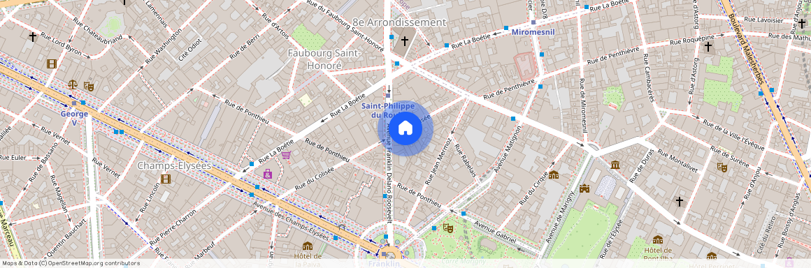 75008, 36 Rue Du Colisée, Paris