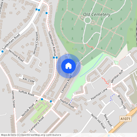 Bransby Gardens, Suffolk IP4