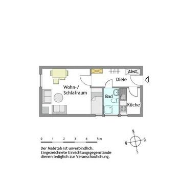 1-Zimmer-Wohnung in Mülheim-Stadtmitte - Photo 2