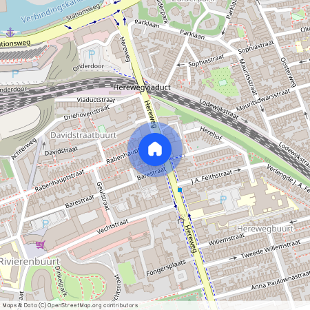 Rivierenbuurt, 9725 AB, Hereweg, Groningen