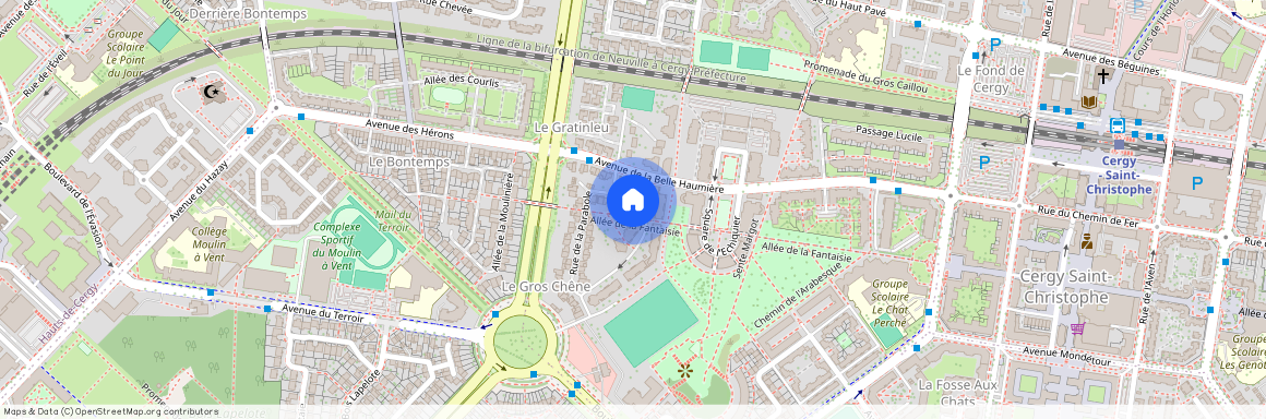 95800, Cergy