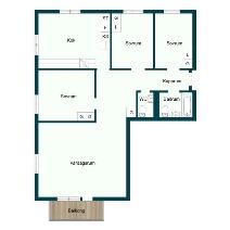 Villagatan 30, 4 rok 011300 - Photo 2