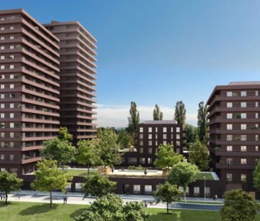 Q5 am PARK großzügige 2ZI mit 20m² Eck/Balkon, 8./letztes OG - Foto 1