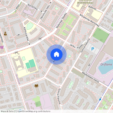 ul. Kolorowa, Skorosze, Ursus, Warszawa, mazowieckie