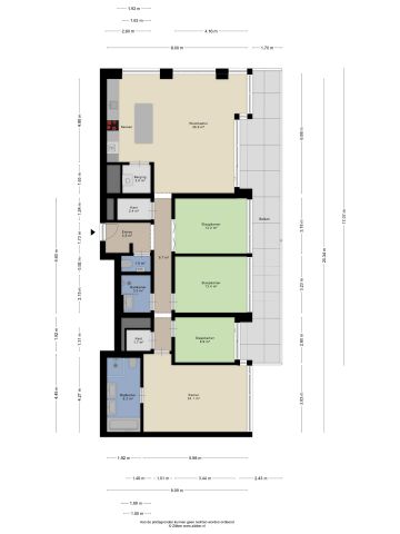 Appartement te huur: Bercylaan 651 1031 KP Amsterdam - Foto 2