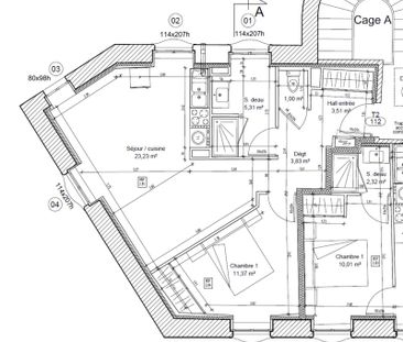 APPARTEMENT TYPE 2 – PLACE DU TERRAIL – ROMAGNAT - Photo 2