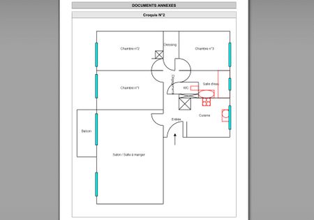 Location appartement 4 pièces, 74.17m², Nice - Photo 4