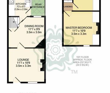 2 bedroom terraced house to rent - Photo 1