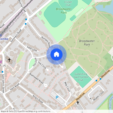 Bedroom Semi-detached House In Farncombe, GU7