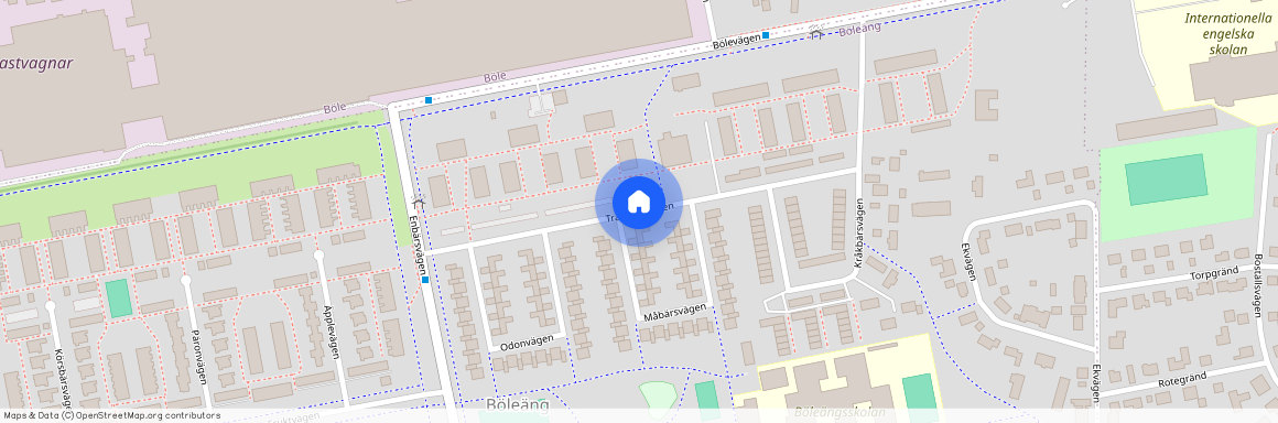 Tranbärsvägen, Umeå