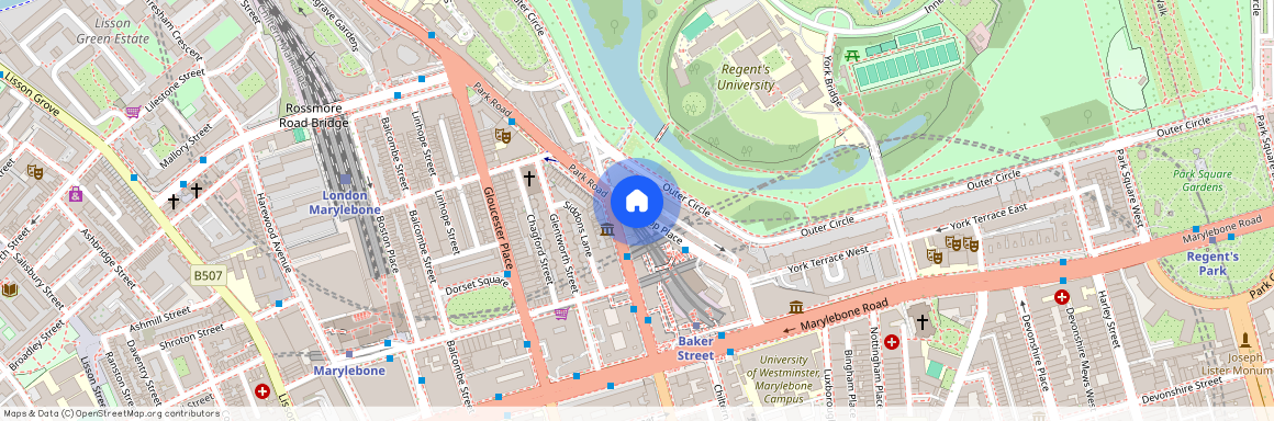 Cornwall House, Allsop Place, Baker Street, NW1