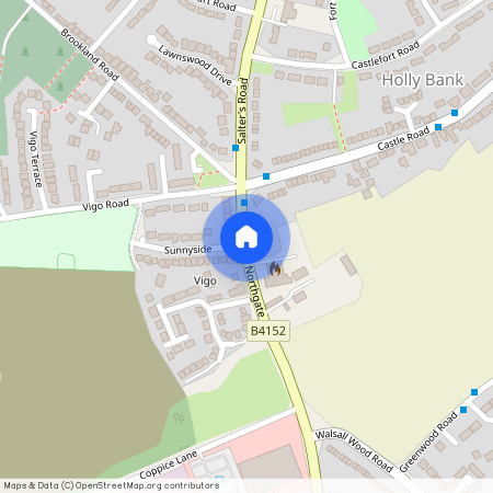 Northgate, Walsall Wood, Walsall, West Midlands, WS9 9BU, Cannock