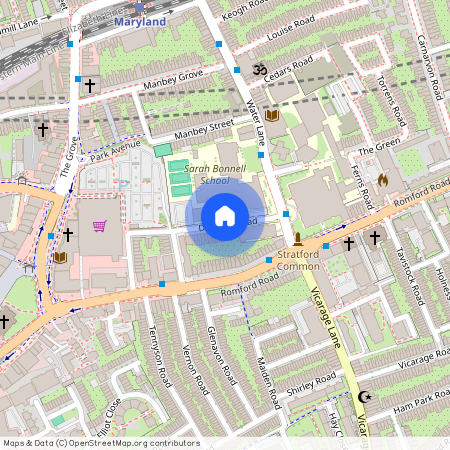 Deanery Road, Stratford, E15