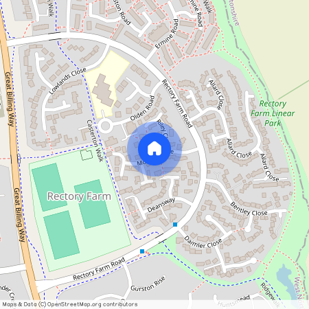 Morgan Close, Northampton, Northamptonshire, NN3