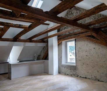 Charmante, kernsanierte 4.5-Zimmer-Dachmaisonettewohnung - Foto 4