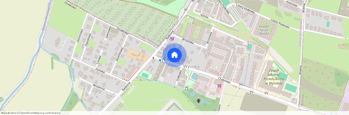 Wysoka, Kobierzyce, wrocławski, dolnośląskie