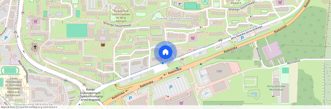 Jana Nowaka Jeziorańskiego 45, Kielce