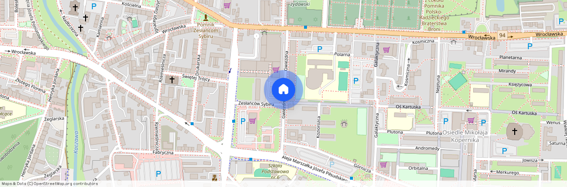 ul. Gwiezdna, Legnica, dolnośląskie