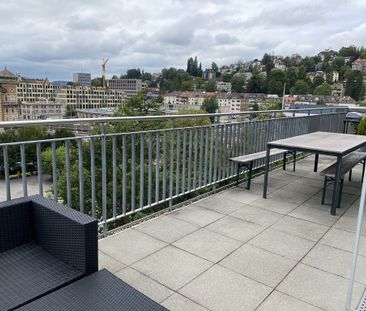 Beim Hauptbahnhof - Stadtmaisonettewohnung mit Blick ins Grüne - Foto 5