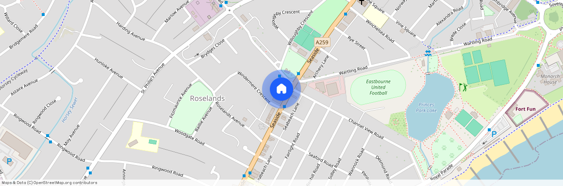 Seaside, Eastbourne, BN22