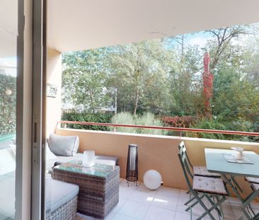 Appartement meublé 2 pièces, joliment décoré, terrasse sud sans vis... - Photo 5