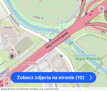 Wynajmę apartament: salon, 2 sypialnie przy Kępie Potockiej – zdjęcie 1