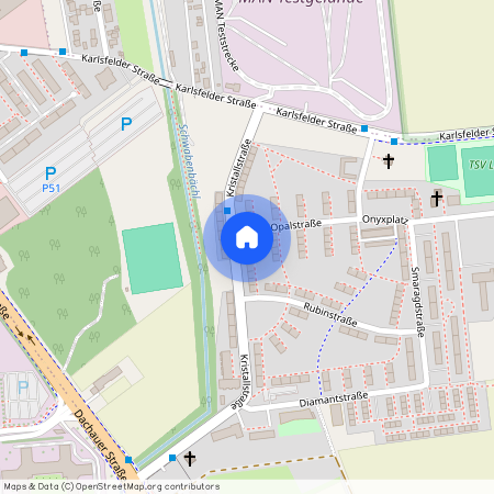 Opalstraße 4, 80995 München, Bayern