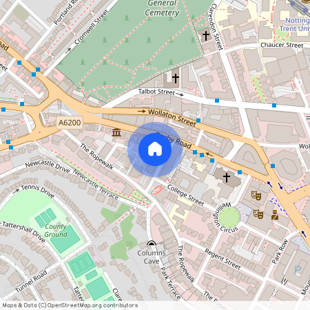 Upper College Street Nottingham NG1