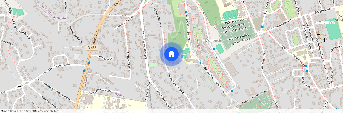 Rue du Petit Revoyet, Francja, Oullins-Pierre-Bénite