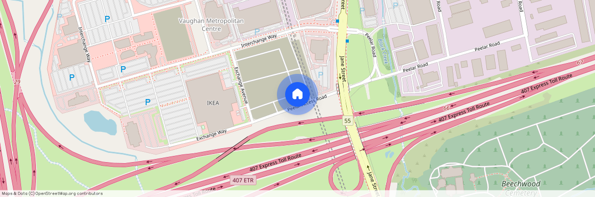 100 Honeycrisp Crescent Unit# TH356, Vaughan