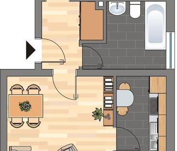 2-Zimmer-Etagenwohnung in Weißenthurm - Foto 1