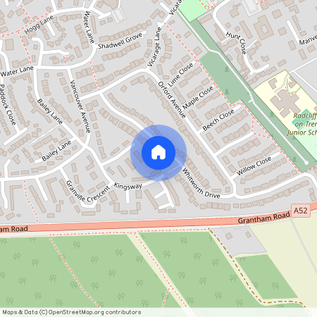 Whitworth Drive, Radcliffe on Trent