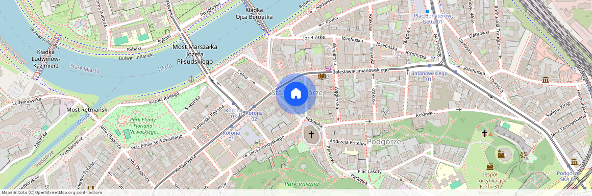 Rynek Podgórski, Stare Podgórze, Podgórze, Kraków, małopolskie