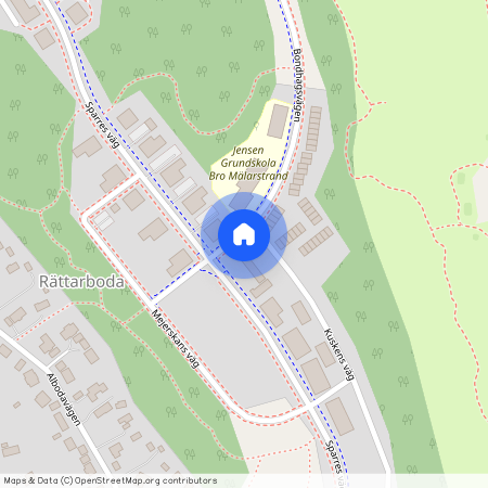 Sparres väg 17A, Bro