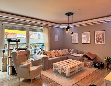 Gemütliche Doppelhaushälfte mit Carport, Terrasse und Garten in ruhiger Siedlungslage von Großefehn - Foto 2