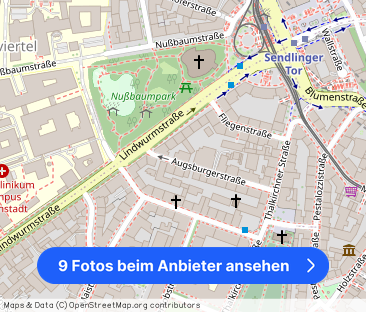 Welcoming studio near Nußbaum Park - Foto 1