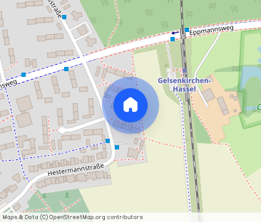 Demnächst frei! 3-Zimmer-Wohnung in Gelsenkirchen Hassel - Foto 1
