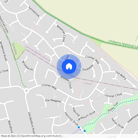 Dovedale, Luton, LU2