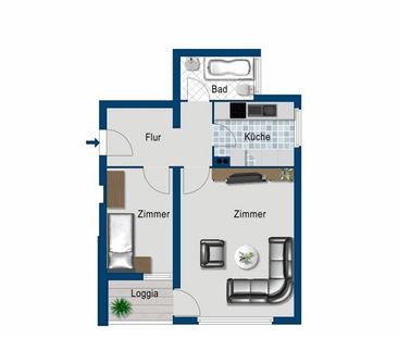 In zentaler Lage - Photo 1