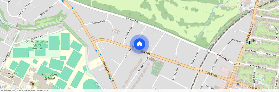 Park Road, Hampton, TW12