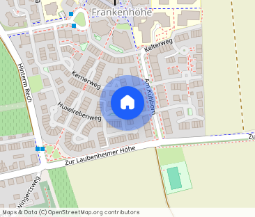 Frisch renovierte 2-Zimmer-Wohnung mit Balkon in grüner und straßen... - Photo 1