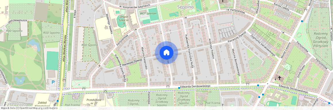 Śródmieście, Sępolno, Okrzei Stefana, Wrocław