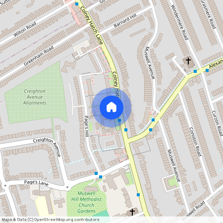 Colney Hatch Lane, Muswell Hill