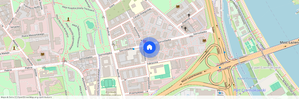 ul. Górnośląska, Solec, Śródmieście, Warszawa, mazowieckie
